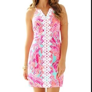 NWT Lilly Pulitzer Pearl Shift Dress (Love Birds)